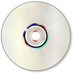 Blank dvd Royalty Free Vector Image - VectorStock