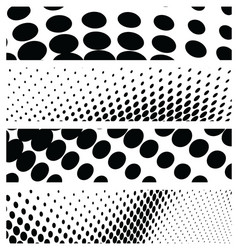 Halftone Pattern Background vector image