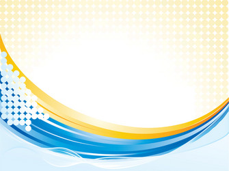 Dynamic Abstract Waves vector image