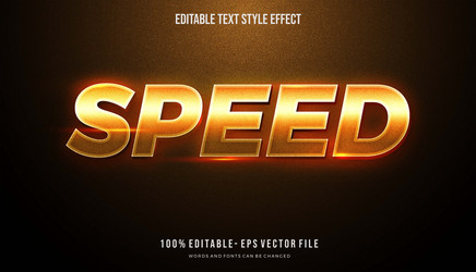 modern editable text style effect gradient color vector image