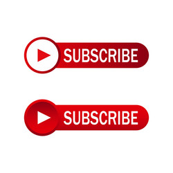 Subscribe like share and comment button symbol Vector Image