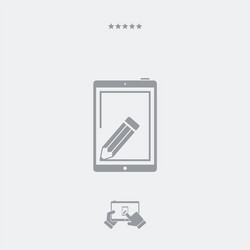 web design and project customized vector image