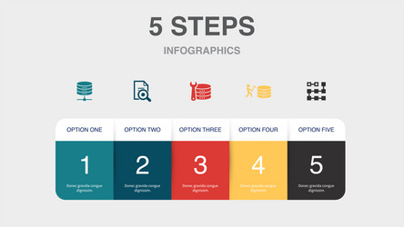 Data Analysis & Engineering Workflow vector image