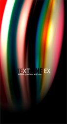 blur color wave lines abstract background vector image