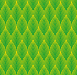 Abstract Leaf Pattern vector image
