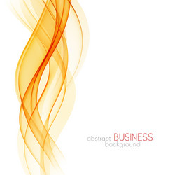 abstract color wave design element vector image