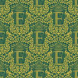damask seamless pattern repeating background vector image