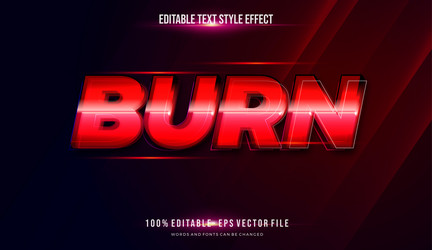 modern editable text style effect gradient color vector image