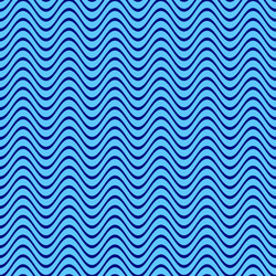 seamless wavy line pattern vector