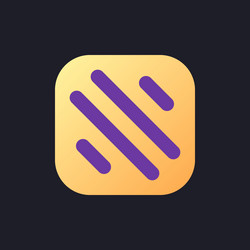 add background flat gradient fill ui icon vector image