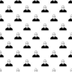 Priest pattern seamless vector