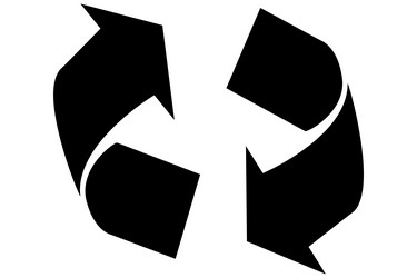 recycle arrows loading arrow circular rotation vector image
