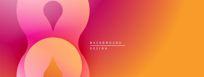 abstract gradient background soft shapes overlap vector image