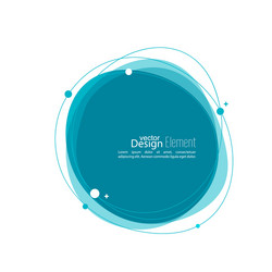 Modern Abstract Particle Banner vector image