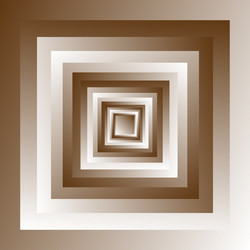 geometric square design shape with random shaded vector image