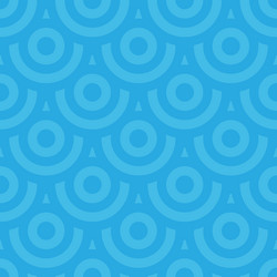 seamless pattern of overlayed target circles vector image