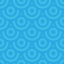 seamless pattern of overlayed target circles vector