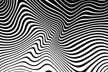 Dynamic Wavy Lines Pattern vector image