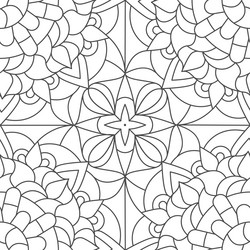 seamless pattern the background of simple lines vector image