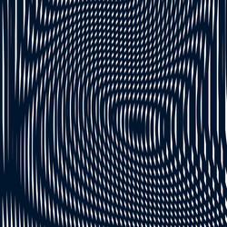 striped psychedelic background with black vector