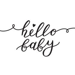 Hand Lettering Baby Shower Vector Images (over 2,400)