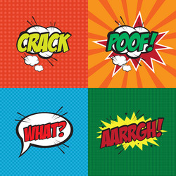 abstract pop art objects on a special background vector image