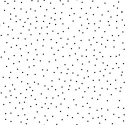 Pointillism low density seamless dots pattern vector