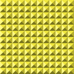 Yellow background abstract pyramidas texture vector