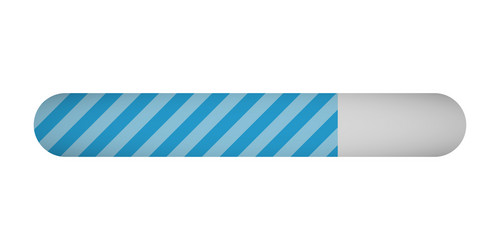 loading progress status bar on white background vector image