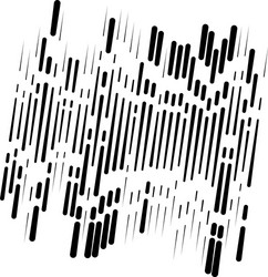 dashed dynamic lines stripes pattern random vector image