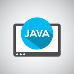 system programmer design vector image