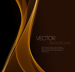 smooth wave stream line abstract header layout vector image