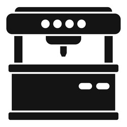 controller cnc machine icon simple control vector image
