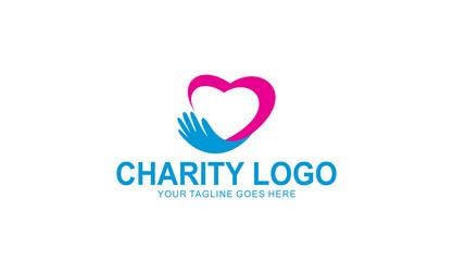 international day of charity logo Vector Image