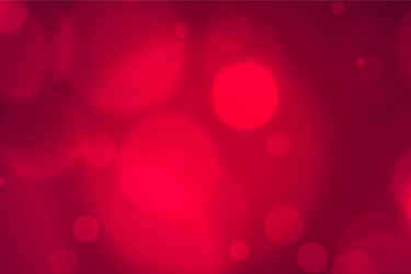 Elegant blurry red bokeh lights background design vector