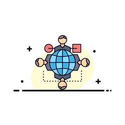function instruction logic operation meeting flat vector image