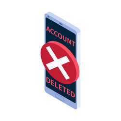 internet blocking icon vector