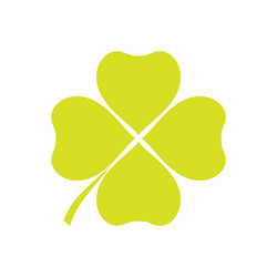 clover icon on background for graphic and web vector image