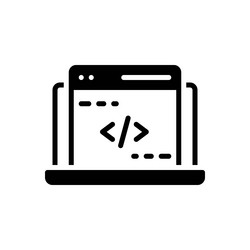 coding vector image