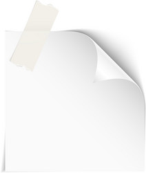 White paper concept Royalty Free Vector Image - VectorStock