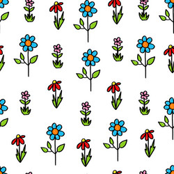 Kids pattern Royalty Free Vector Image - VectorStock