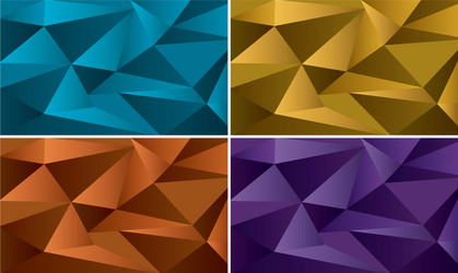 background template with abstract patterns vector image