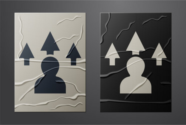 white web design and front end development icon vector image