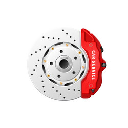 car service element isolated on white background Vector Image