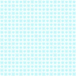 Cyan heart pattern with dots and squares seamless vector