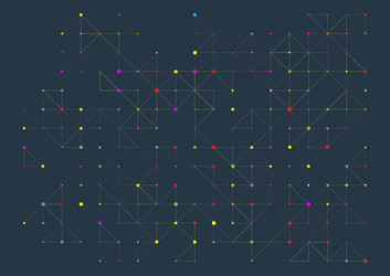 abstract background with a low poly design multi vector image