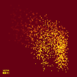 chaotic particles in empty space dynamic vector image