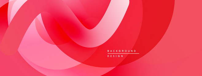 abstract red background smooth layers create vector image