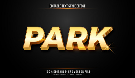 modern editable text style effect gradient color vector image