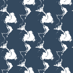 seamless pattern with a simple abstract drawing vector image